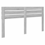 vidaXL Tête de lit Gris Sonoma 180 cm Bois d'ingénierie