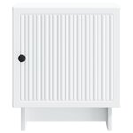 vidaXL Cabinet de chevet 2 pc Blanc 43 x 34 5 x 50 cm