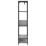vidaXL Armoire à tiroirs sonoma gris 100x40x180 cm bois d'ingénierie