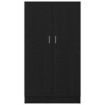 vidaXL Meuble de Bibliothèque Chêne noir 82.5 x 30.5 x 150 cm
