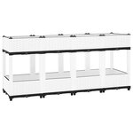 vidaXL Lit surélevé 160x40x71 cm Polypropylène