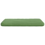 vidaXL Coussins de siège 4 Pièces Vert clair 40 x 40 x 3 cm Velours
