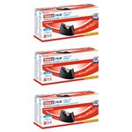 Dévidoir tesafilm Easy Cut Curve Noir avec Rouleau Transparent 10mx19mm x 3 TESA