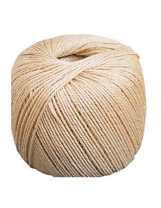 (lot  10 pelotes) ficelle sisal résistance 88kg - diam2 8mm x l490m