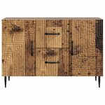 vidaXL Buffet Bois ancien 89 x 34 5 x 60 cm Bois d'ingénierie