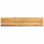 vidaXL Marches d'escalier 4 Pièces marron clair 120x30x2 cm chêne massif