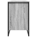 vidaXL Armoire à chaussures sonoma gris 90x38x61 5cm bois d'ingénierie