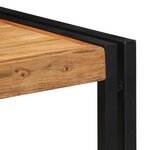 vidaXL Table basse 40x40x35 cm bois massif acacia