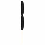 vidaXL Tête de lit LED Noir 100 cm tissu