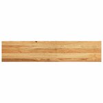 vidaXL Marches d'escalier 2 Pièces marron clair 120x30x2 cm chêne massif