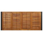 vidaXL Ensemble de salle à manger pour jardin 9 Pièces Beige