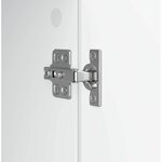 vidaXL Meuble TV Blanc 99 x 34 5 x 47 cm Bois d'ingénierie