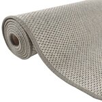 vidaXL Tapis de couloir aspect sisal platina 50x250 cm