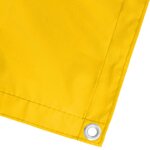 vidaXL Écran de balcon 110 x 1000 cm Tissu Oxford Rectangulaire Jaune