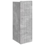 vidaXL Armoire Murale Gris béton 33 x 34 5 x 94 cm Bois d'ingénierie