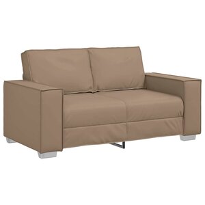 vidaXL Fauteuil canapé Cappuccino 160 x 78 x 84 cm Cuir artificiel