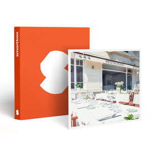 SMARTBOX - Coffret Cadeau Repas gastronomique de l'amuse-bouche au dessert avec champagne à Antibes - Gastronomie