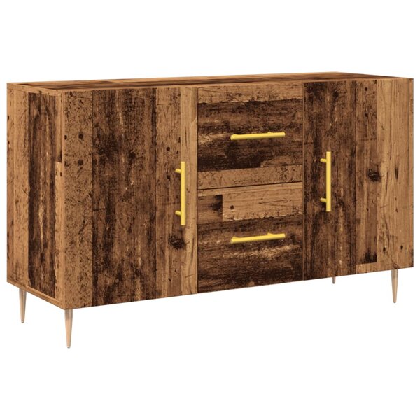 vidaXL Buffet vieux bois 100x36x60 cm bois d'ingénierie