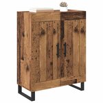 vidaXL Buffet Bois Ancien 69 5 x 34 x 90 cm Bois d'ingénierie et fer