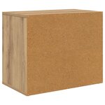 vidaXL Maison pour chat Chêne artisan 51 x 30 x 42 cm