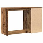 vidaXL Bureau Bois ancien 50 x 115 x 75 cm Bois d'ingénierie