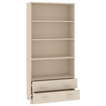 vidaXL Buffet HAMAR Bois massif de pin Marron miel