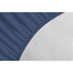 Drap housse - 180 x 200 + 30 cm -Bleu