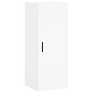 vidaXL Armoire murale blanc 34 5x34x90 cm bois d'ingénierie