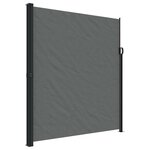 vidaXL Auvent latéral rétractable anthracite 220x500 cm