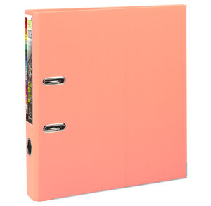 Classeur à Levier Prem'Touch Polypro Int / Ext Dos 50 mm Renforcé Saumon EXACOMPTA