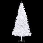 vidaXL Sapin de Noël artificiel 300 cm Blanc