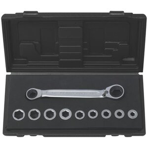 Assortiment de clés à cliquet à douilles interchangeables  10 pièces