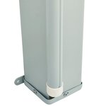 vidaXL Auvent latéral rétractable de patio 117x600 cm Rouge