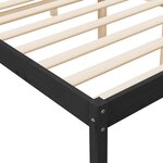 vidaXL Lit pour personne âgée sans matelas 150x200 cm bois pin massif