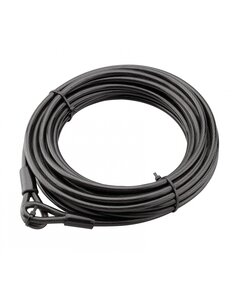 THIRARD - Câble antivol Twisty vélo abris de jardin Ø 8 12.00m acier gaine PVC - THIRARD