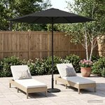 vidaXL Parasol de jardin 230 x 230 cm Polyester Rectangulaire