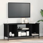 vidaXL Meuble TV Chêne noir 102 x 35 x 45 cm Bois d'ingénierie