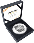 Monnaie YEAR OF THE GOAT 1/2 Oz Argent 5 Cedis Ghana 2027 (PRÉCOMMANDE)