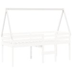 vidaXL Toit de lit pour enfants 209x95 5x88 cm bois de pin massif