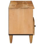 vidaXL Armoires de rangement avec tiroir Marron 100 x 33 5 x 46 cm