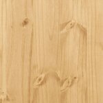 vidaXL Chaises à manger pliables lot de 4 Corona bois massif de pin