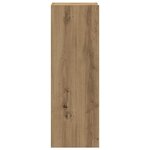 vidaXL Meubles TV muraux 4 Pièces chêne artisanal bois d'ingénierie