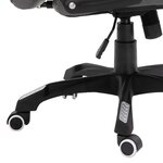 vidaXL Chaise de bureau Anthracite Similicuir