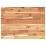 vidaXL Étagères flottantes 3 Pièces 40x30x2 cm acacia massif à l'huile