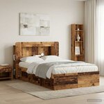 vidaXL Cabinet de Tête de Lit Bois ancien Bois d’ingénierie
