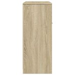 vidaXL Armoire de salle de bain Chêne sonoma 60x33x80 cm Aggloméré