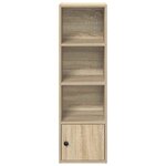 vidaXL Bibliothèque chêne sonoma 31x24x102 cm bois d'ingénierie