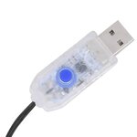 vidaXL Guirlande lumineuse filet d'arbre de Noël 500 LED 500 cm