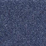 vidaXL Tapis d'escalier autocollants 20 pièces 65 x 21 x 4 cm Bleu Demi-rond Grand