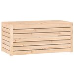 vidaXL Boîte de jardin 101x50 5x46 5 cm bois massif de pin
